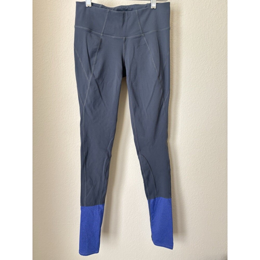 Athleta Women's Size Small Gray Blue Plié Tight Legging, Style No. 929784